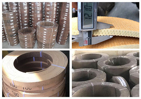 कृषि ट्रैक्टर बुना हुआ ब्रेक अस्तर सामग्री OEM प्रस्तावित कस्टम मोटाई ब्रेक अस्तर