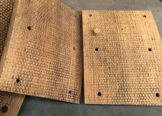 एस्बेस्टो मुक्त बुना हुआ ब्रेक अस्तर बुना हुआ ब्रेक ब्लॉक तेल कुएं ड्रिलिंग के लिए बुना हुआ ब्रेक पैड